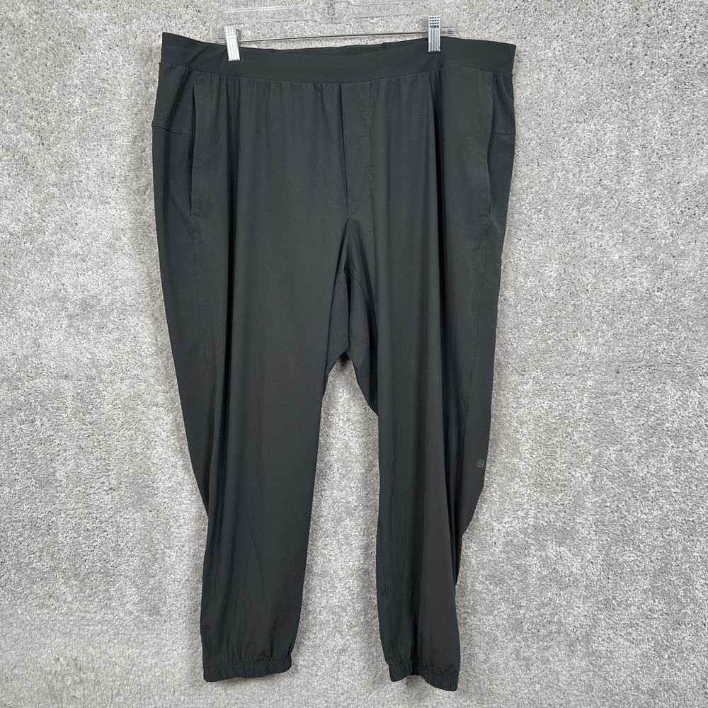 Lululemon Surge Jogger Shorter Men's 3XL Graphite Grey 27" LM5957S
